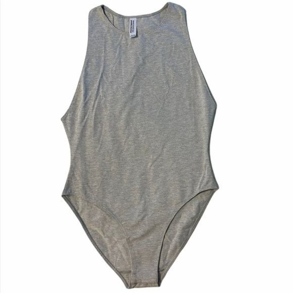 NEW American Apparel Gray Bodysuit